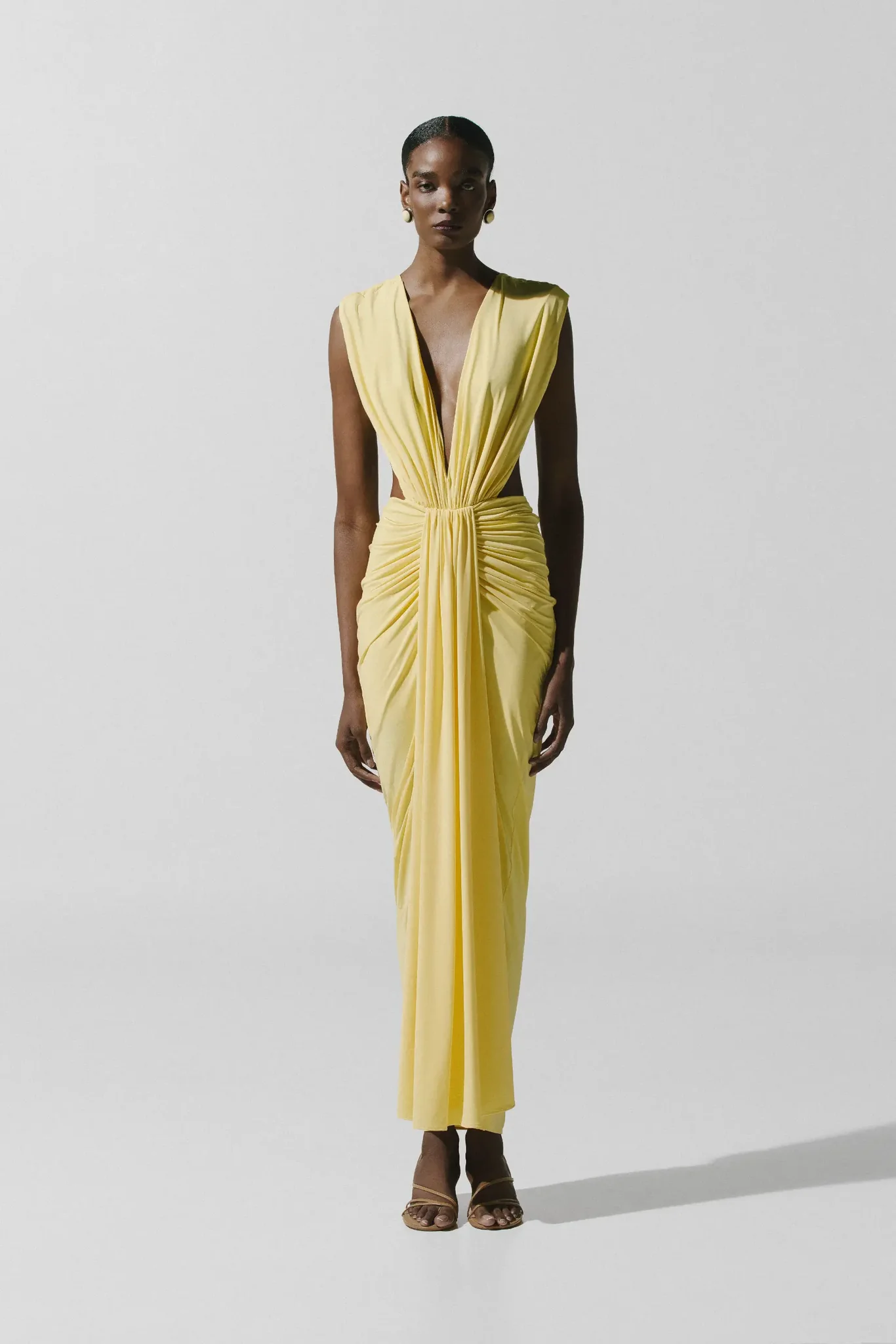 PIA MAXI DRESS Yellow 1