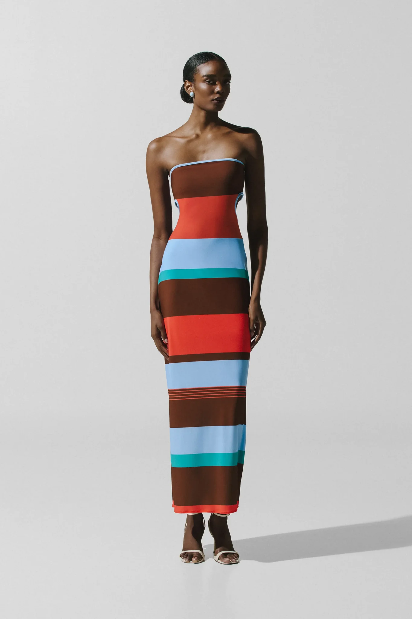 MAMBO MAXI DRESS ESTRAPLESS Orange 1