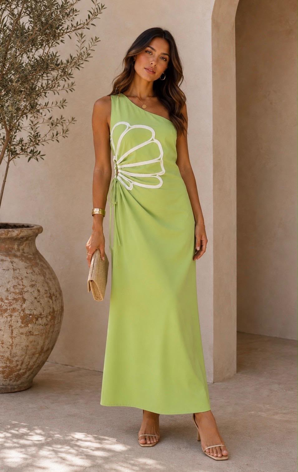 DRESS ONE SHOULDER SHELL