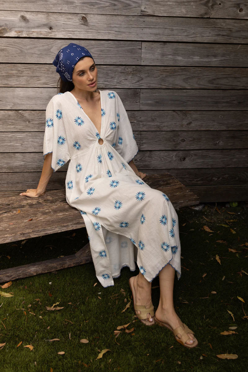 MAXI DRESS MAR Y SOL White 1