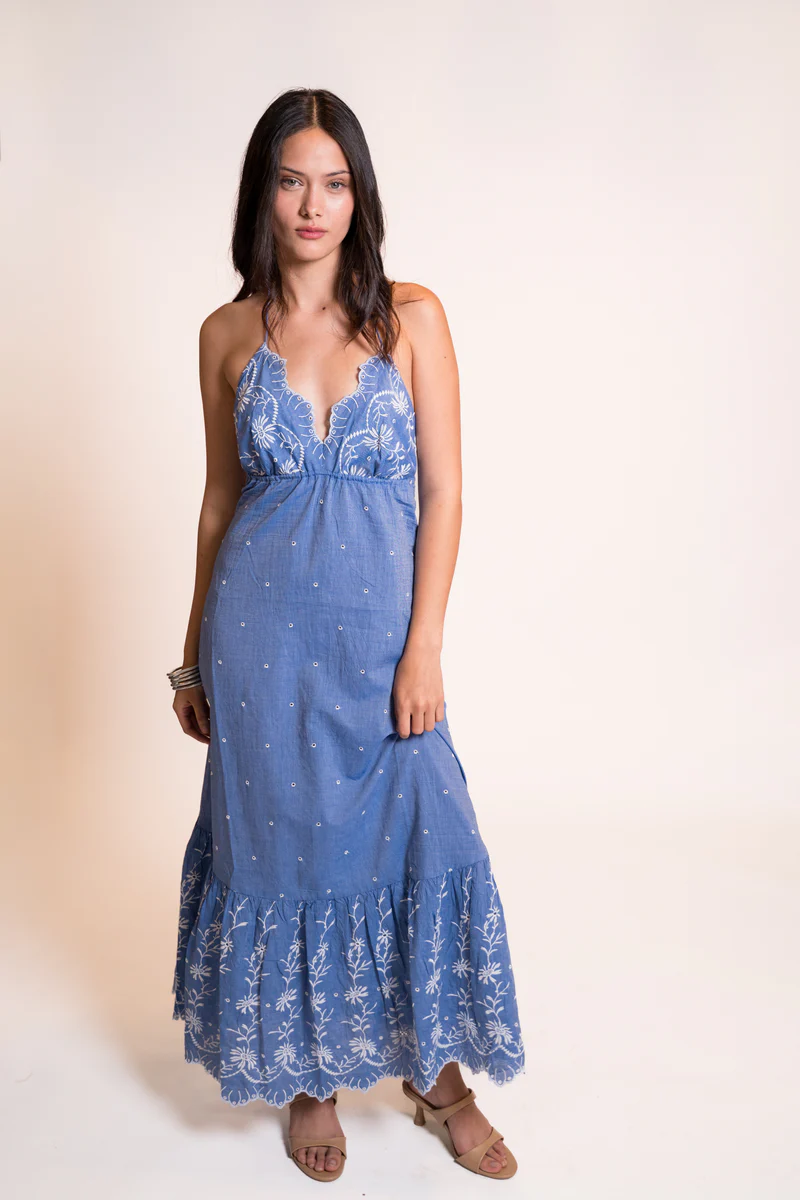 MAXI DRESS DENIM SERENA Denim 1