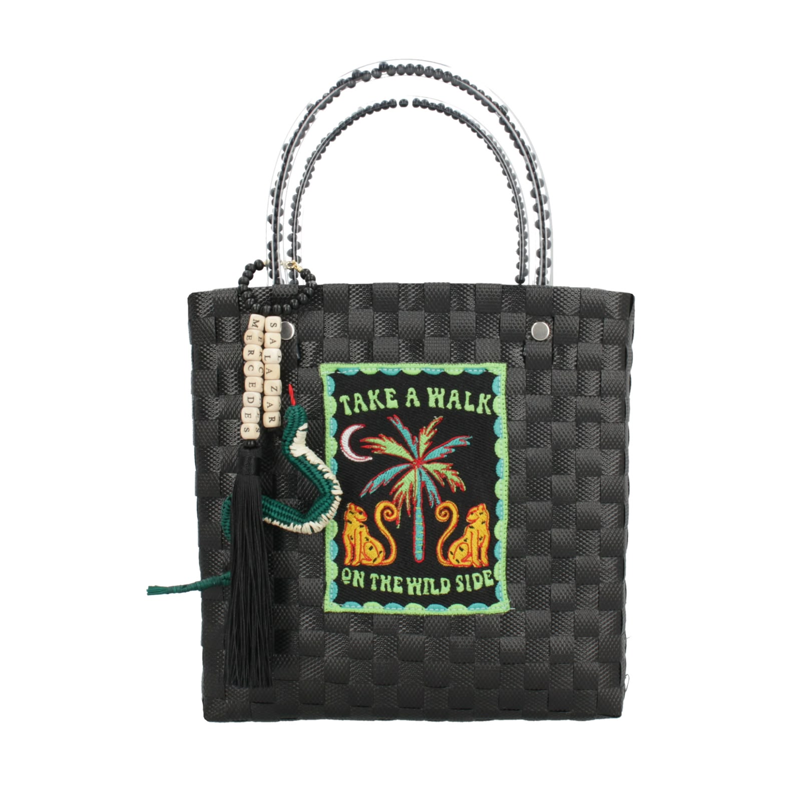 Take a Walk On The Wild Side Zuncho Handbag Small Black 1