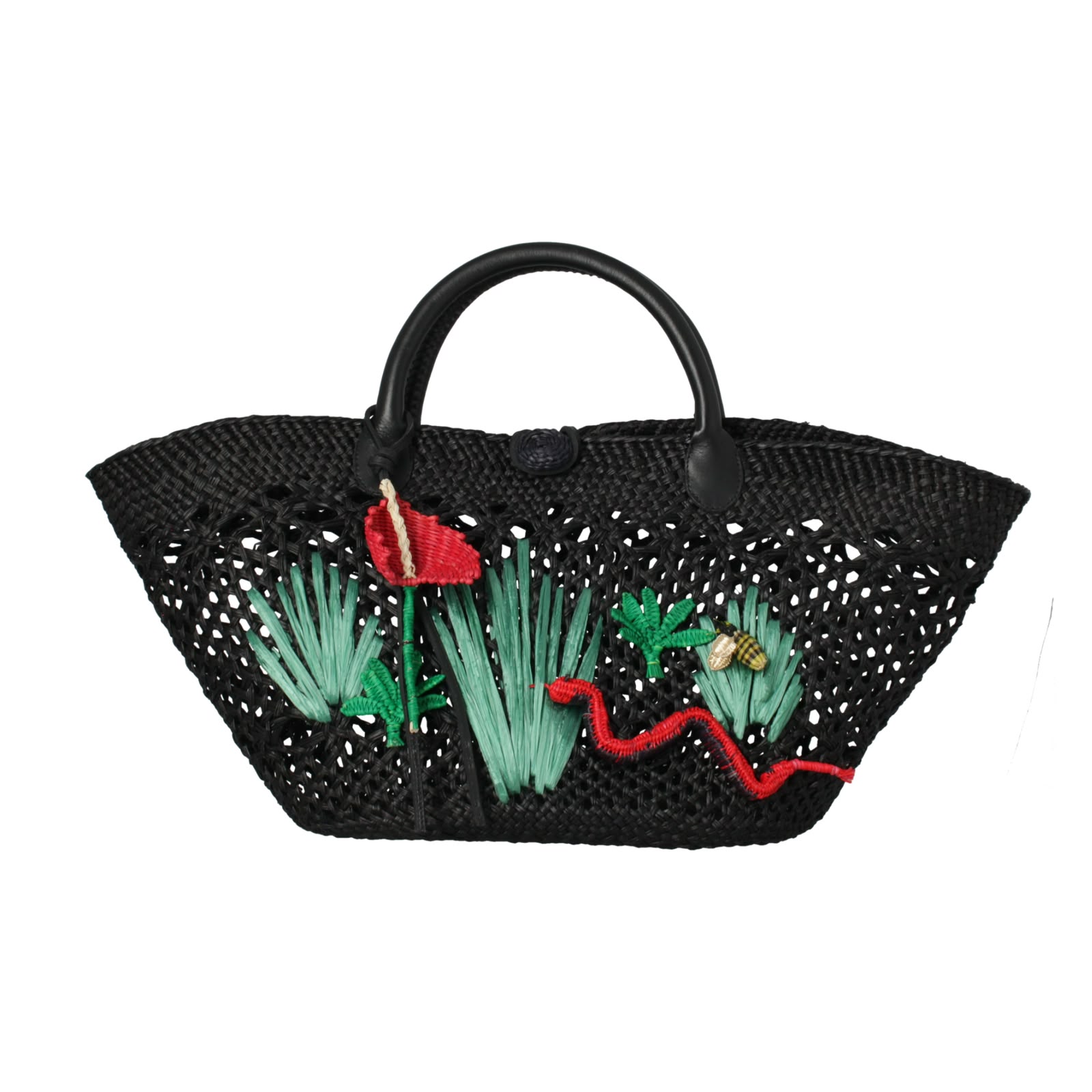 Emerald Viper Handbag Black 1