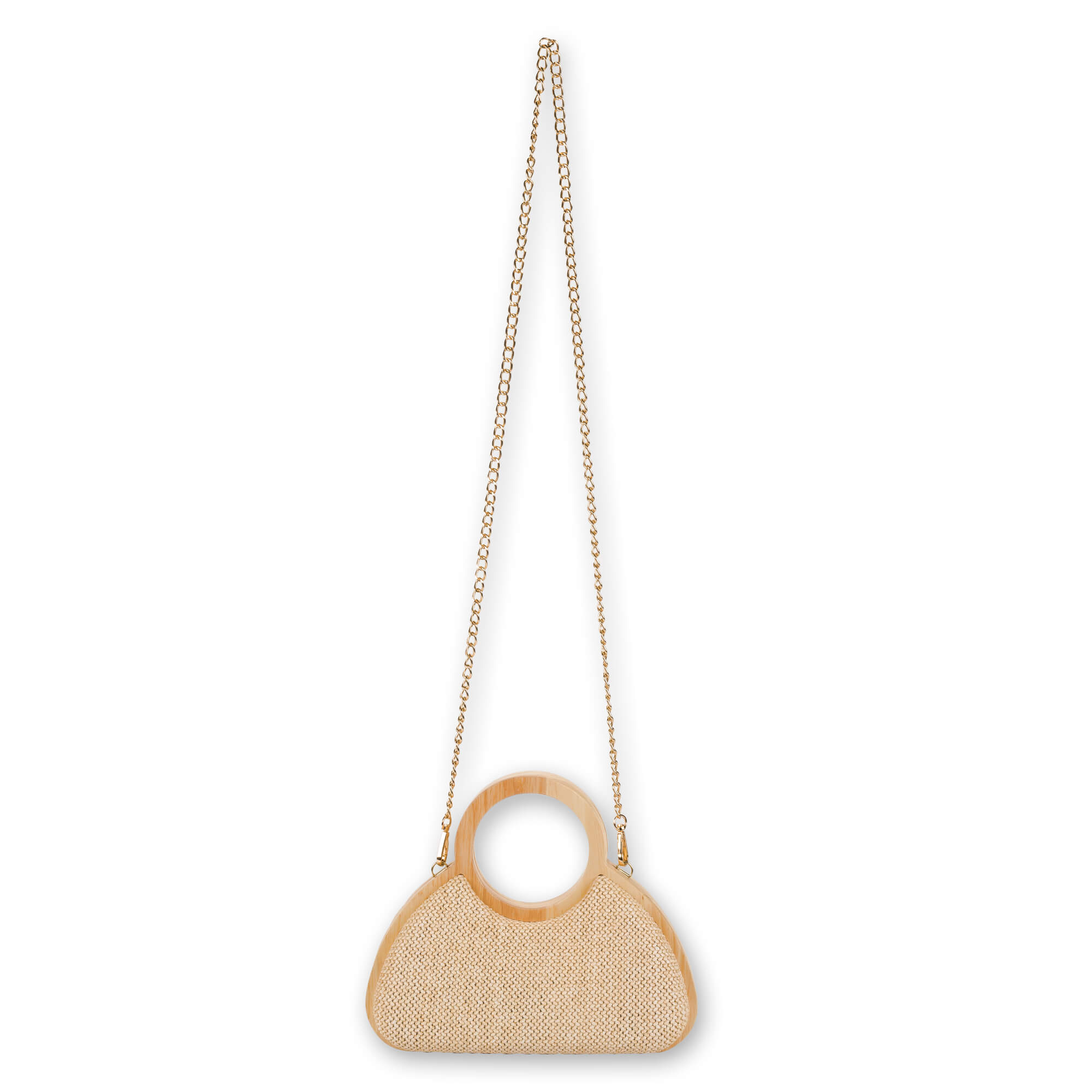 POLY STRAW CROSSBODY IVORY Ivory 1