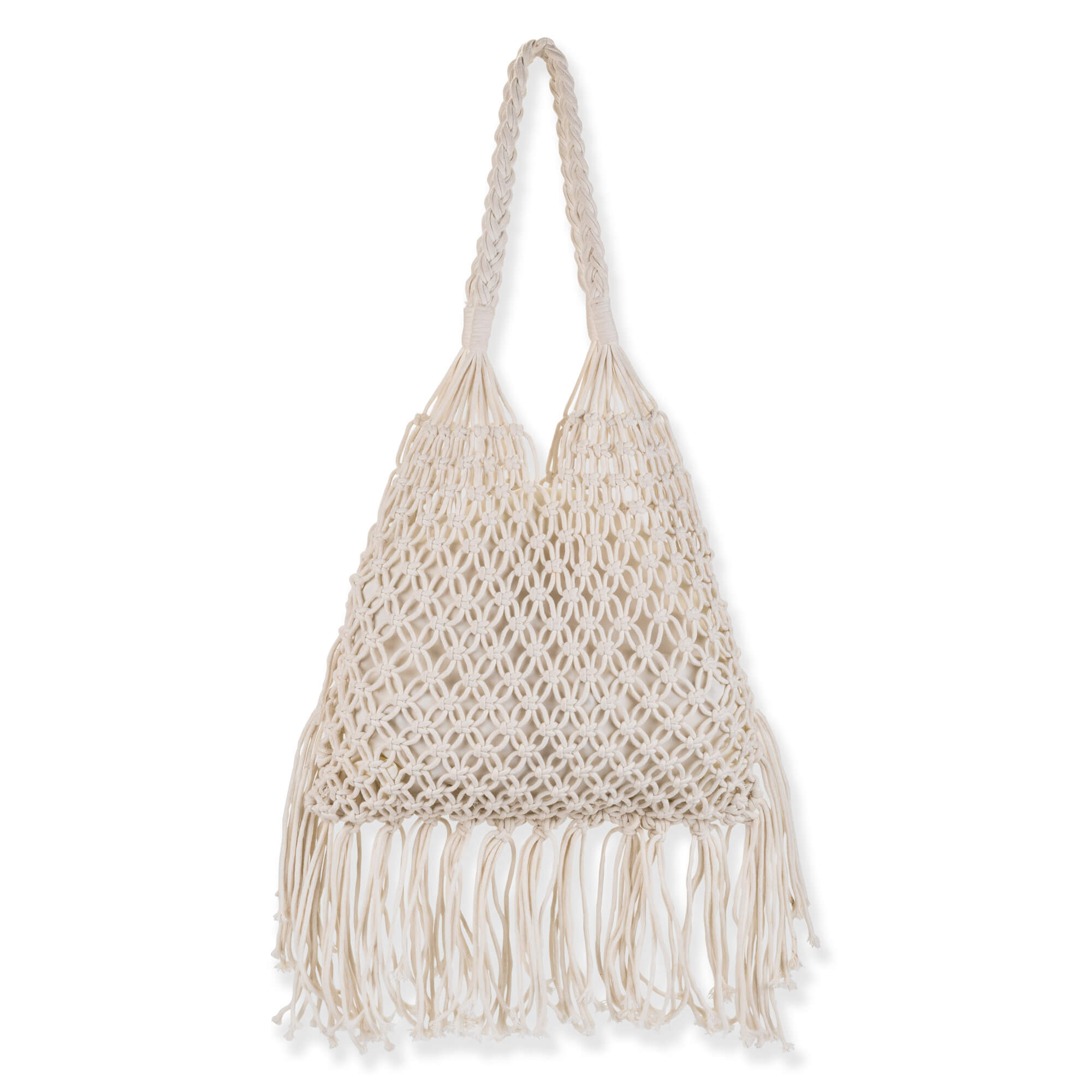 COTTON SCOOP TOTE White 1