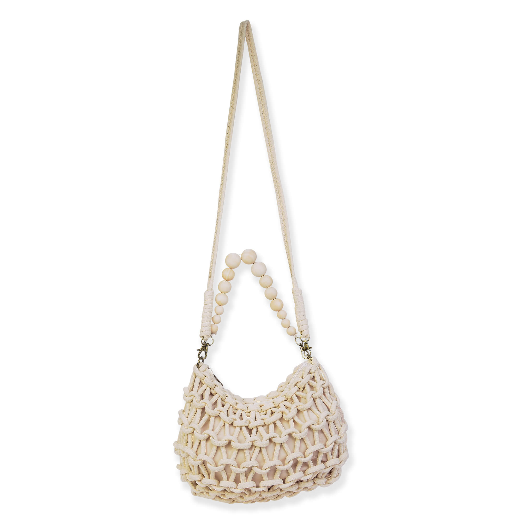 COTTON SHOULDER WHITE TOTE White 1