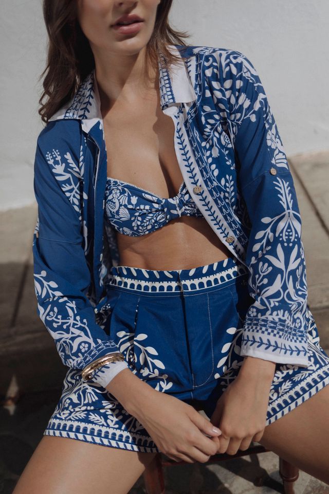SHIRT ELISA AZUR