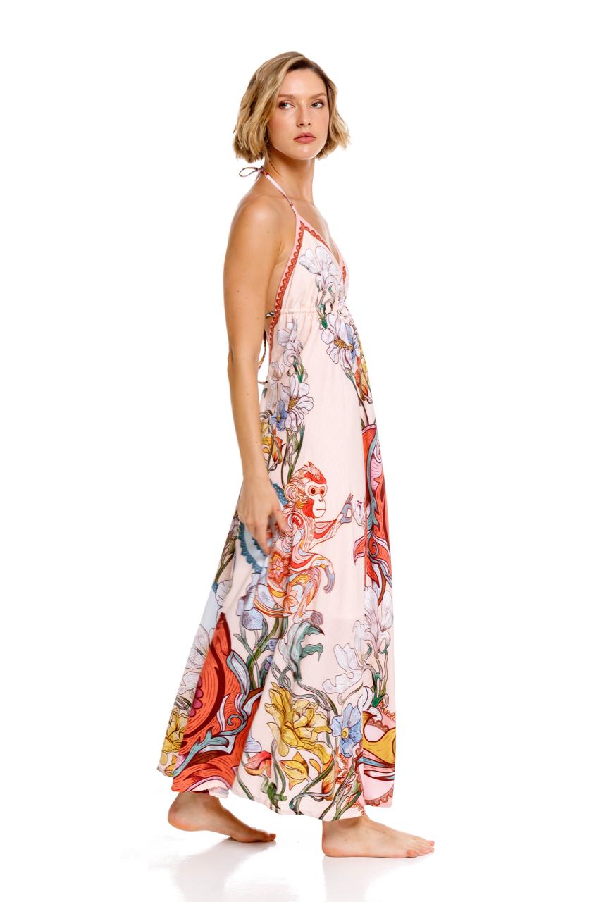 MAXI DRESS TINI AUREA Pink 1
